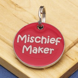 Mischief Maker Dog ID Tag