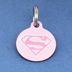 Supergirl Pet ID Tag