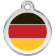 German Flag Pet ID Tag