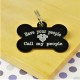 Have Your People Call My People Bone Pet Tag