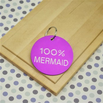 100% Mermaid Key Ring