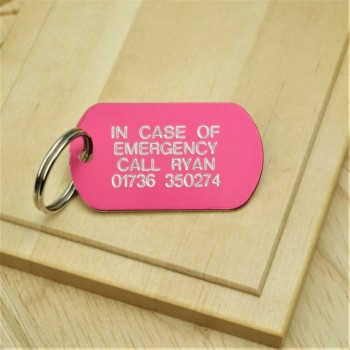 In Case of Emergency ID Tag