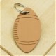 Rugby Dog ID Tag Brown